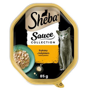 SHEBA® Sauce Speciale 85g mit Pute und Gemüse - Nassfutter in Sauce