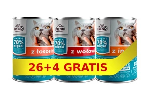 Frendi-Stücke in delikater Sauce Gemischte Geschmacksrichtungen 30x400g für Katzen