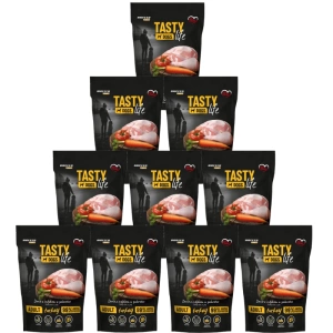 Tasty Dogs Life Putengelee-Schale 10x500g