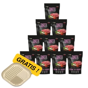 Tasty Dogs Life Kalbfleisch-Geleeplatte 10x500g