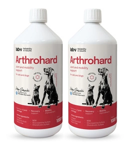 Lab-v Arthrohard – Umfassende Unterstützung für die Gelenkgesundheit von Hunden und Katzen 2x1000 ml