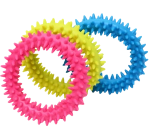 NUXIE® Gummi-Hundespielzeug Ringo 11cm