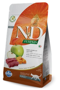 Farmina N&D Pumpkin feline VENISON, PUMPKIN AND APPLE RECIPE 5kg