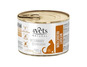 4 Vets Katze Gewichtsreduzierung 24x185g