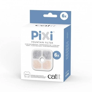 Catit PIXI Trinkbrunnenfilter 6er-Pack