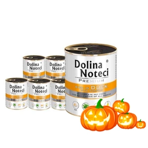 Dolina Noteci Premium Ente mit Kürbis 6x800g + Deckel für 800g-Dose GRATIS!