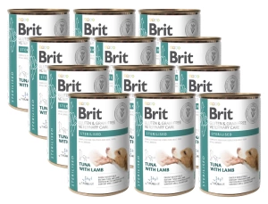 BRIT GF Veterinary Diets Dog Sterilised 12x400g Nassfutter für Hunde