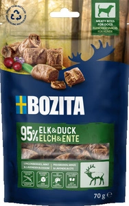 BOZITA Meaty Bites Elch, Ente Hundeleckerli 70g