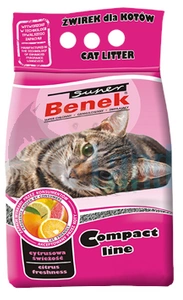 Super Benek Streu Compact Zitrusfrische 10l