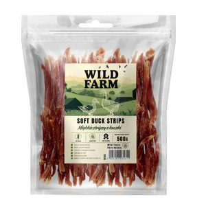WILD FARM Soft Entenstreifen 500g Hundeleckerli