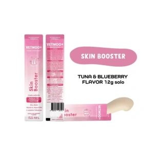 MOOCHIE VETMOO+ Skin Booster 12g zur Verbesserung der Gesundheit der Haut und des Fells Ihrer Katze