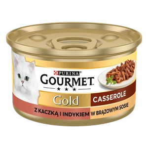 Purina Gourmet Gold Ente/Truthahn in Sauce 85g