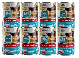 Frendi-Stücke in delikater Sauce mit Rindfleisch 8 x 1250g