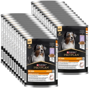 PRO PLAN Everyday Nutrition Adult Truthahn-reiches Hundefutter in Gelee 24x400g