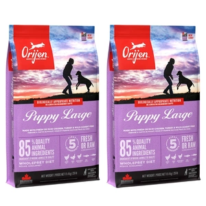 ORIJEN Dog Puppy Large 2x11,4kg