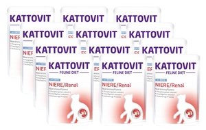 Kattovit Niere/Renal Ente 12x85g Beutel