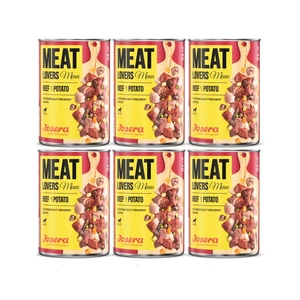 JOSERA Meatlovers Menu Rindfleisch und Kartoffeln 6x800g