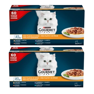 Purina Gourmet Perle Mini Filets in Sauce Katzenfutter 120x85g