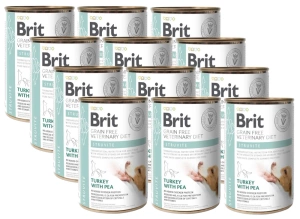 BRIT GF veterinärmedizinische Diäten Hund Struvite 12x400g Nassfutter für Hunde