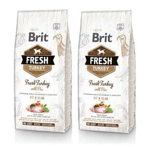 Brit Fresh Truthahn & Erbsen Adult Fit & Slim 2z12kg
