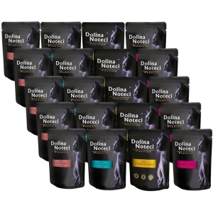 Dolina Noteci Premium MIX für Katzen 40x85g