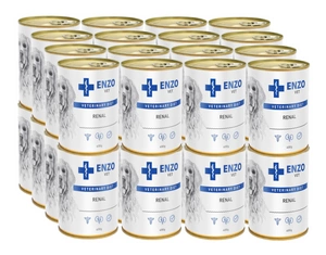 ENZO VET Renal Diät für Nierenerkrankungen mit Rindfleisch für Hunde 32x400g