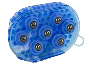 Covalliero magnetischer Massageschaber für Pferde, blau