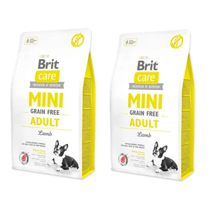 BRIT CARE Mini Grain-Free Adult Lamb 2x7kg