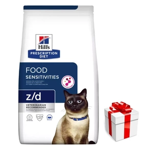 HILL'S PD Prescription Diet Feline z/d Food Sensitivities 3kg + Überraschung für die Katze