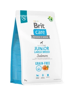 BRIT CARE Hund getreidefrei Junior Große Rassen Lachs 3kg