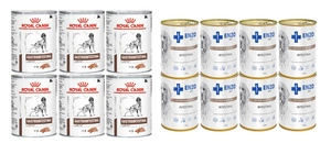 ROYAL CANIN Gastro Intestinal Low Fat LF22 6x420g + ENZO VET Darm-Diät mit Erkrankungen des Verdauungstraktes mit Lamm für Hunde 8x400g