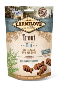 Carnilove Semi-Moist Snack, Forelle und Dill, 200 g