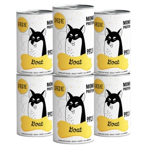 PEPE MONO PROTEIN Ziege 6x400g