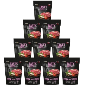 Tasty Dogs Life Kalbfleisch-Geleeplatte 10x500g