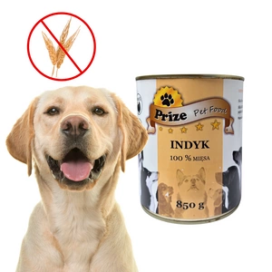 Prize Nassfutter für Hunde, Truthahn, 100 % 850 g