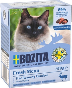 Bozita Feline Häppchen in Soße, Rentier 370g