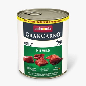 ANIMONDA GranCarno Adult Hund Geschmacksrichtung: Wildfleisch 800g