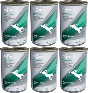 Trovet Weight And Diabetic Hund Dose (WRD) 6 x 400g