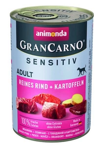 Animonda Dog GranCarno Sensitiv Adult Reines Rind und Kartoffeln 400g