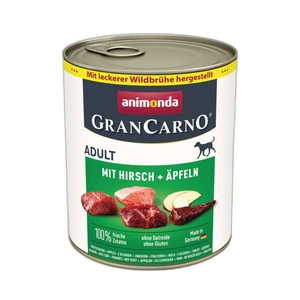 ANIMONDA GranCarno Adult Dog Geschmack: Hirsch + Apfel 800g
