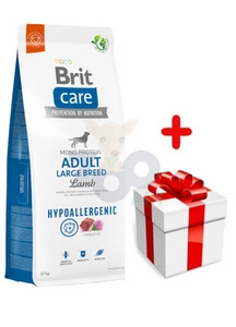 BRIT CARE Dog Hypoallergenic Adult Large Breed Lamb 12kg + Überraschung für den Hund