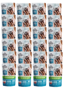 Frendi-Stücke in delikater Sauce mit Kaninchen 24 x 100g