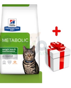 HILL'S PD Prescription Diet Metabolic Feline 1,5kg + Überraschung für die Katze