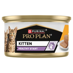 PRO PLAN Kitten Mousse mit Huhn Nassfutter für Kätzchen 85g