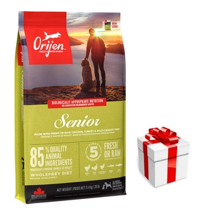 ORIJEN Dog Senior 11,4kg + Überraschung für den Hund