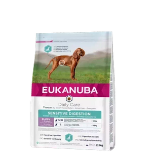 EUKANUBA Sensitive Verdauung Welpe 2,3kg + Überraschung für den Hund