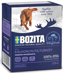 BOZITA Dog: Pute in Gelee 370g