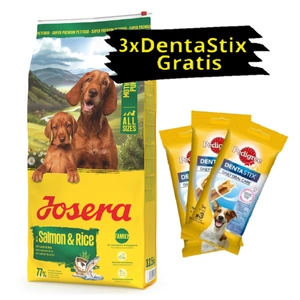 JOSERA Mutter&Welpe 12.5kg + 3x PEDIGREE DentaStix GRATIS!