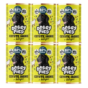 Good Dog Mono Lamm mit Kollagen 6x400g