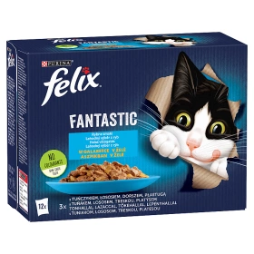 FELIX Fantastische Fisch-Gelee-Geschmacksrichtungen: 12x85g